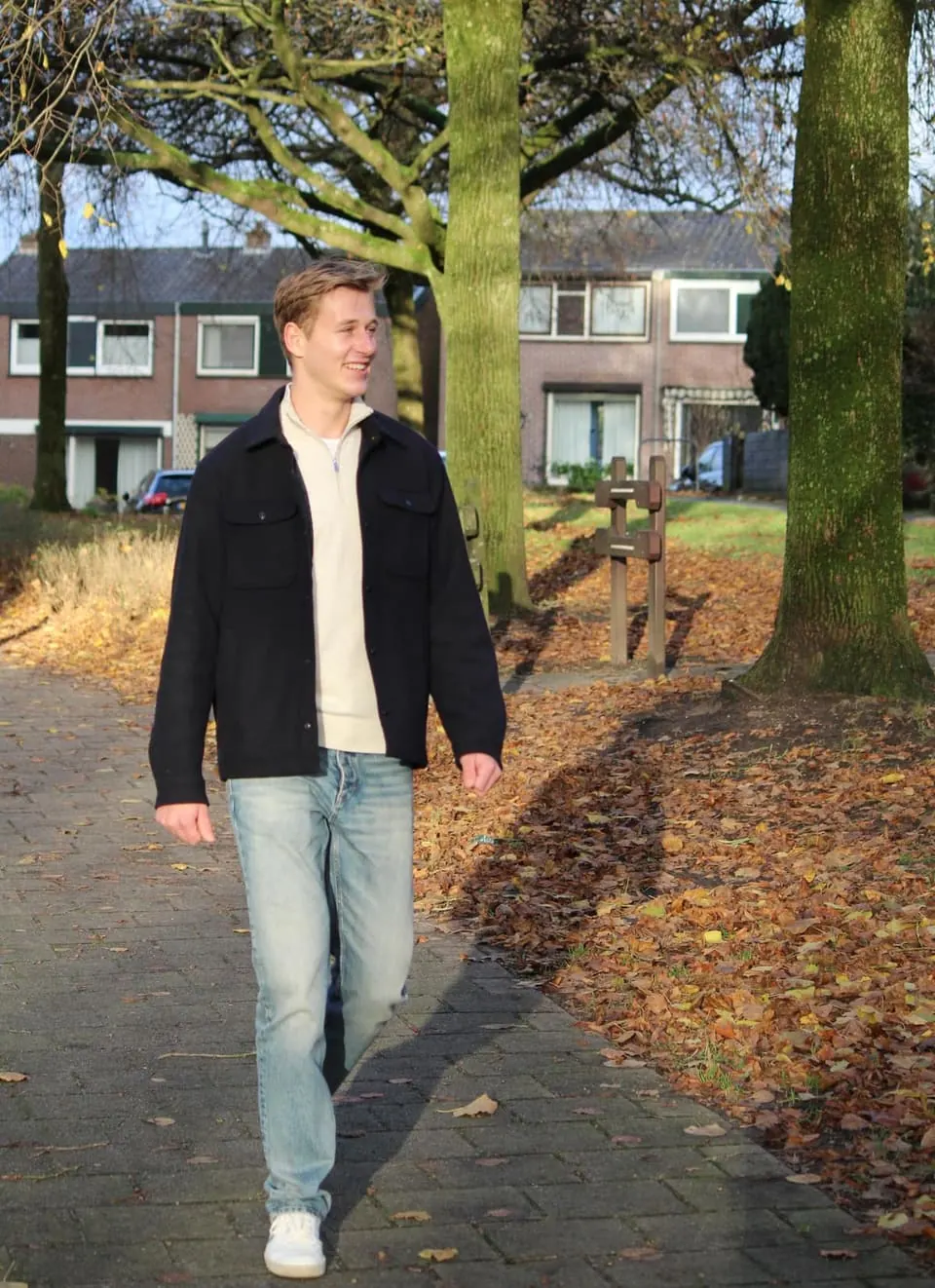 Daniël Beerdsen tijdens een duurloop